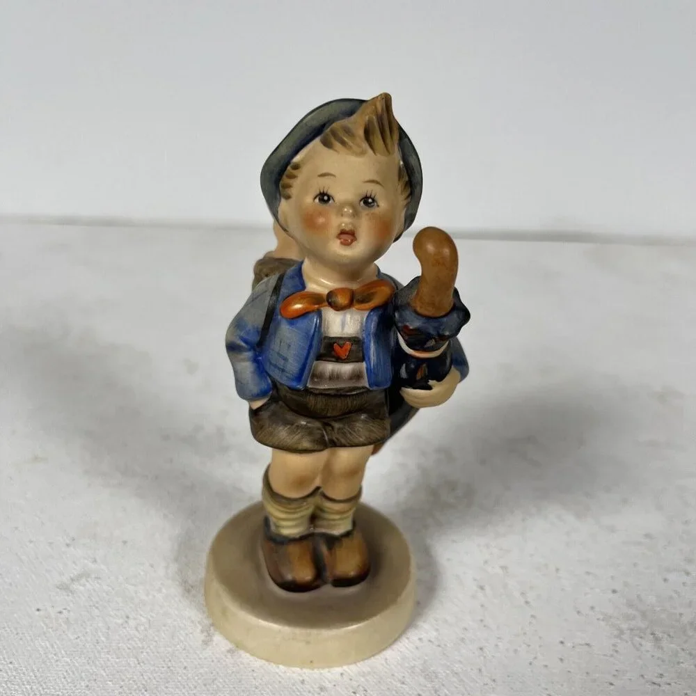 Hummel Figurine Home From Market TMK-4 Pig 198 2/0 Mint 4.75